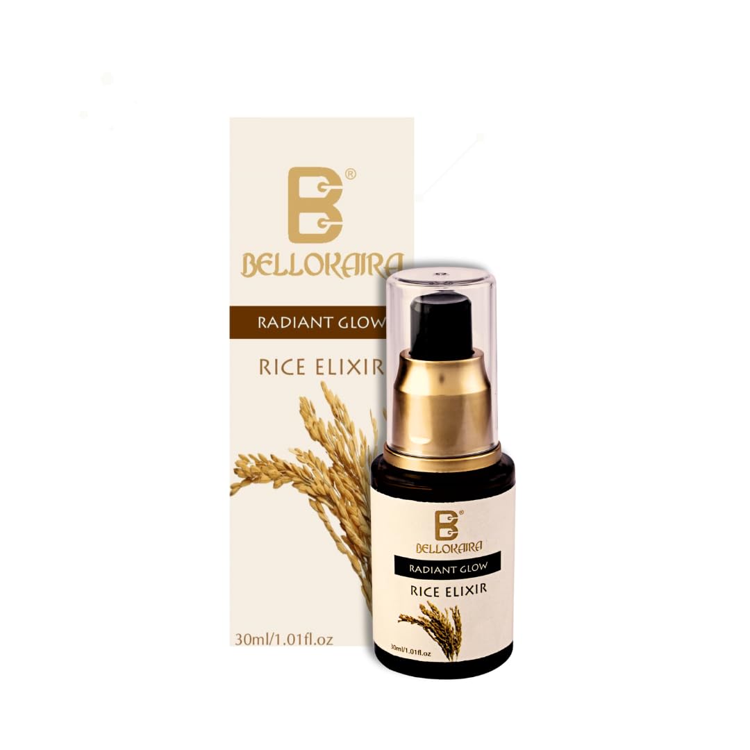 Bellokaira Rice Anti-Aging Face Serum | Rejuvenating Formula for Ageless Beauty | Anti-Aging Skin Care | Face Serum For Sensitive Skin | Face Serum