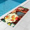 C-charlotte Cute Cartoon Towel Beach Quick Dry Soft Pool Towels Gift for Travel Gym Shower Camping Sports