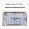 LED Flashing Rectangular Warning Light for Trucks, Ambulances, and Emergency Vehicles