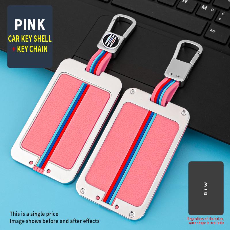 NIO Car NFC Key Case: ES6/ES8/EC6 Women's High-End Protective Shell with Buckle
