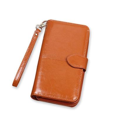 Portafoglio Clutch Multifunzionale da Donna con Fessure per Carte, Cerniera e Portamonete