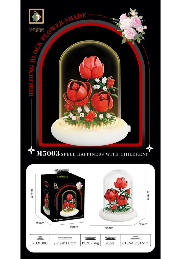 Compatible with Sakura Tree House & Peach Blossom House Micro-Particle Building Block Educational Toy