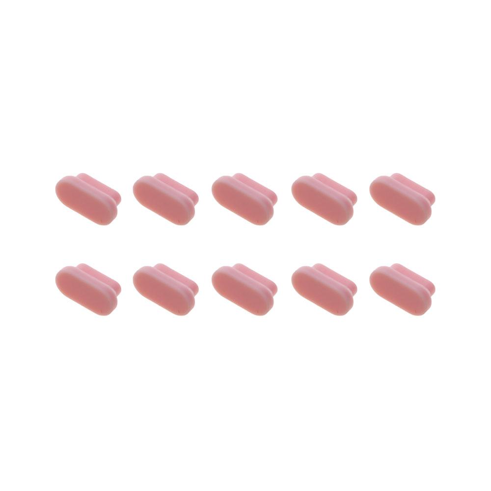 Silicone world 10PCS Silicone Type-C Dust Plug USB Charging Port Protector for Samsung Huawei Smart Phone Accessories Dust Plug