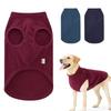 Fleece Dog Sweater Vest Warm Dog Bottoming Shirt Pet Supplies Pet Calming Clothes  Home Indoor
