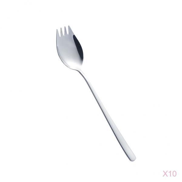 10 Spoon Combo Cutlery Utensils Outdoor Picnic Christmas Gift