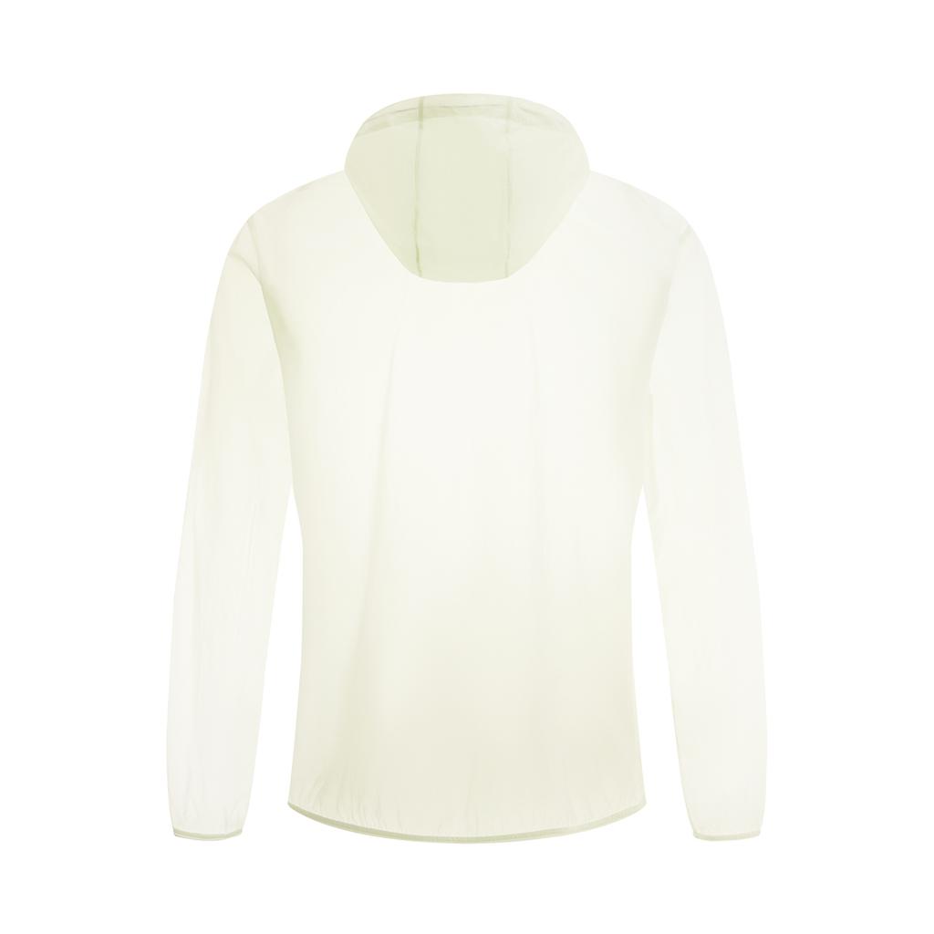 Li-Ning Comfortable Dry Soft Shell Outdoor Sports Breathable Quick-Dry Waterproof UV Protection Clothing Men Sportswear Off-White AFDU459-8