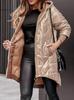 Damen Kapuzenjacke mit Reißverschluss, locker geschnitten, mit Taschen, Herbst/Winter 2025