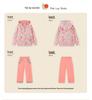 Zweiteiliges Mädchen-Set mit Einhorn-Print: Jacke & Hose - Herbststil