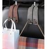 Headrest Hooks for Cars, Set of 2 (Black) Made of