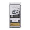Carmate LUXIS Slim Front Number Plate LS401 (Luxis) Base, Black,
