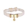 Harajuku Punk Bow Leather Choker Collar for Nightclub and Daily Wear