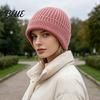 Soft Fleece Lined Thermal Hat Winter Knitted with Ear Flaps for Men Hat Stretchy Unisex Accessory Subzero Temperatures Cap Cold Weather Warm