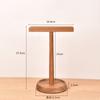 Walnut Wood Headphone Stand, Anti-scratch Holder for Over-ear Headsets, Ideal for Desk, Gaming & Office,Perfect for Desk & Home