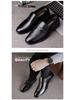 Men's Spring/Summer Hollow Leather Slip-On Shoes - Business Casual & Formal, Ideal for Middle-Aged and Elderly Dads