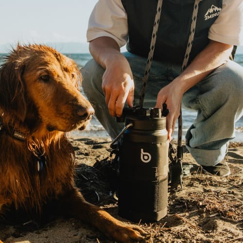 BOTTLE BOTTLE Jug, 2-Liter Water Bottle, Large Capacity, 2L, Stainless Steel, Vacuum Insulated, Keeps Hot or Cold, Includes Straw, Portable Water Bott