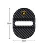 4pcs ABS Car Door Lock Protective Cover Cushion Anti Rust Sleeve Pad For Lamborghini Urus Huracan Aventador Premium Accessories TT2