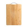 Bamboo Cutting Boards for Kitchen Natural Bamboo Chopping Board with Handles for Chopping Meat Vegetables Fruits Knife Friendly
