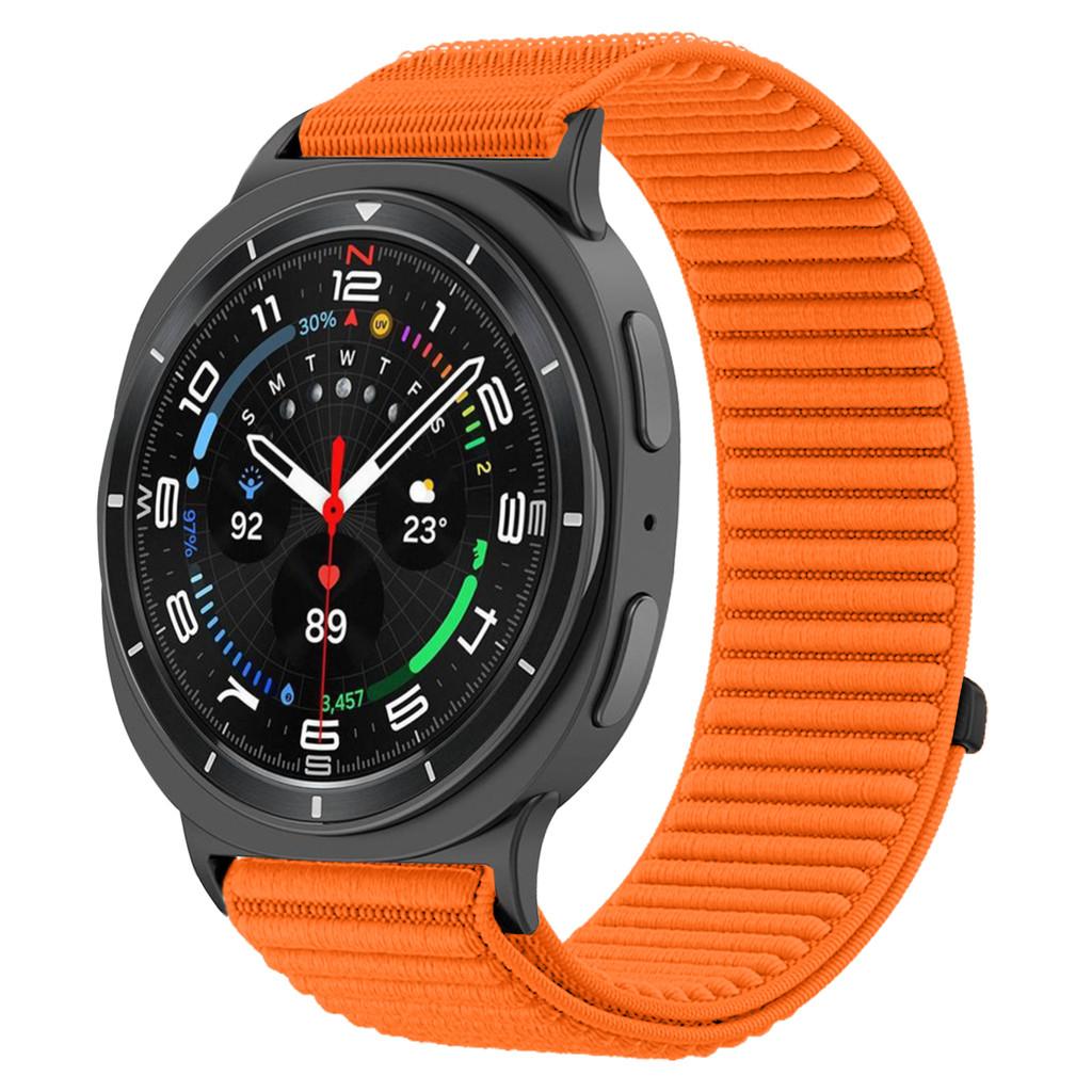 Nylon-Armband für Samsung Galaxy Watch 8 44mm Classic Verstellbares Ersatzarmband für Watch 8 Classic 44/40mm Armband Zubehör