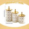 Set of Storage Jars with Lids, Food Containers, Kitchen Storage, Airtight Sealing , Decorative,
