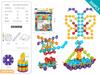 Diy Assembled Snowflake Building Block 3-6 Years Old Early Education Enlightenment Boys And Girls Children'S Gifts