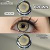 Eyeshare 1 Paar graue Farbige Kontaktlinsen natürliche Braune Linsen Puppenauge Blaue Kontakte Jährliche Schöne Make-up Augen Kontaktlinsen
