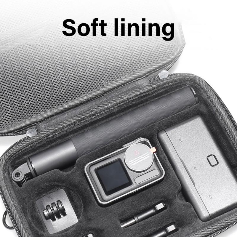 Shoulder Bag Case for Action 5pro/4/3 Camera Accessories Waterproof PU Case Large Space Storage