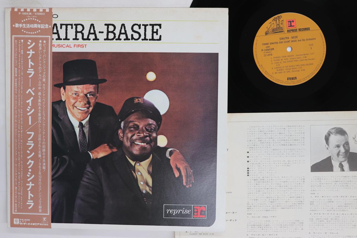 

Виниловая пластинка Фрэнк Синатра Sinatrabasie Исторический мюзикл P10843R REPRISE 1980 Япония Obi Джаз Б/у