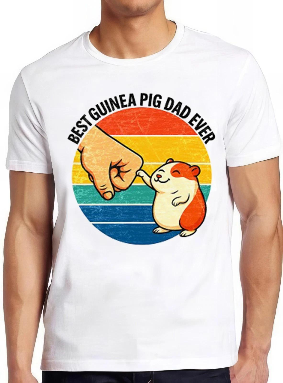 Best Guinea Pig Dad Ever Fathers Day Meme Cult Movie Cool Gift Tee T Shirt 2659 XXL