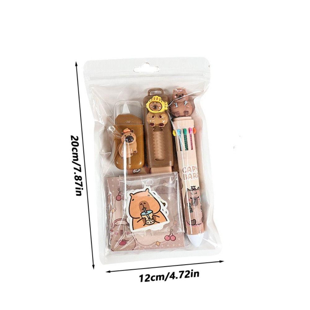 Creative Style Stationery Set Student Gift Ball-point Pen Cute Eraser Set School Office