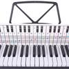 Grafico di Pratica per Pianoforte a 88 Tasti: Diagramma di posizionamento delle dita per organo elettronico a 61 tasti