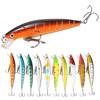 1-5Pcs 10cm/9g Floating Hard Bass Wobblers Lure Artificial Crankbait Fishing Bait for Sport Fishing