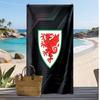 Wales Rugby Print Beach Towel Soft Portable Quick?dry Towel For Pool Summer Vacation Outdoor Sport