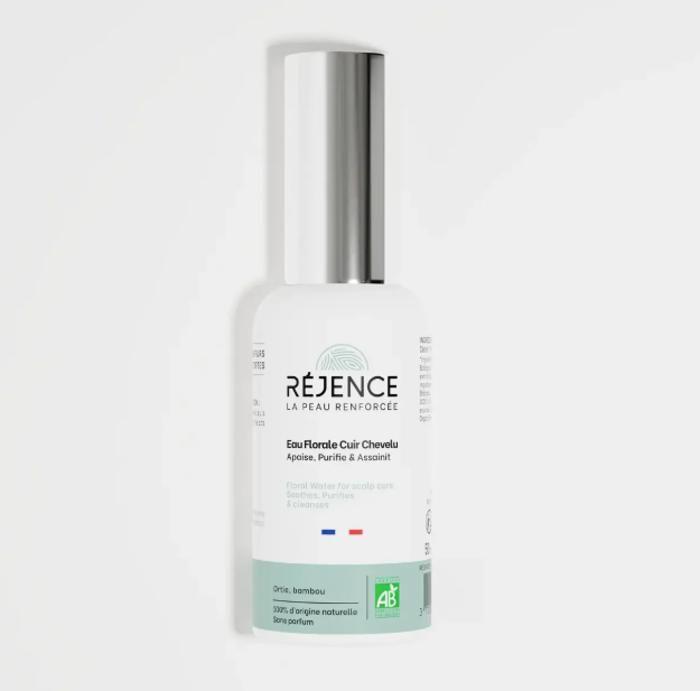 Soin Capillaire - REJENCE - Eaux florales Cuir Chevelu BIO - 50 ml - Anti-pelliculaire - Hydratation profonde