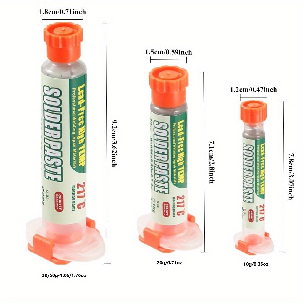 High-temperature Solder Paste 217°C (Sn99%Ag0.3%Cu0.7%), Electronic Solder Paste, Used for IC/PCB/BGA/SMD/repair with Melting Point of 217°C, No-clean
