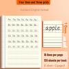 A5 English Elementary School Workbook: Four Lines, Three Spaces, Grades 1-3