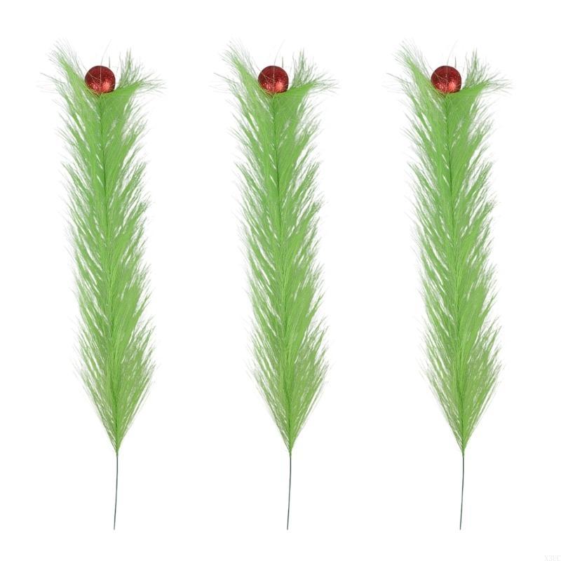 3/8Pcs Elegant Branch Tree Toppers Sparkling Christmas Tree Top Ornament with Branch for Decoration X3UC