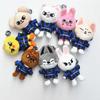 Plush Doll Keychain for Stray Children KARMA Cartoon Plush Animal Children Couple Fan Gift Pack Pendant Keychain