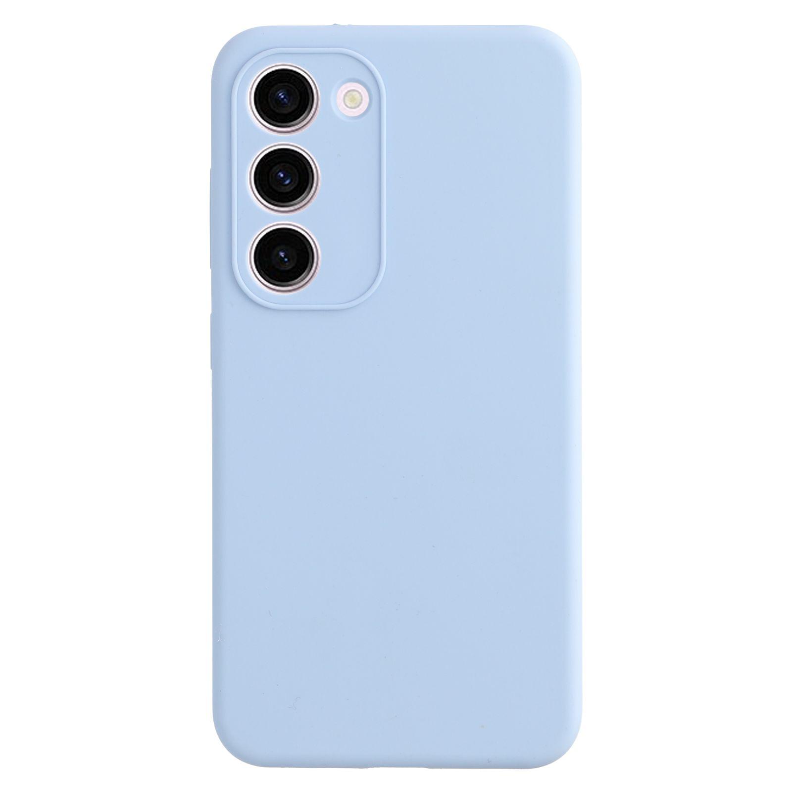 

Для Samsung Galaxy S23+ Чехол Силиконовый Противоударный Защитный Чехол для Телефона Baby Blue