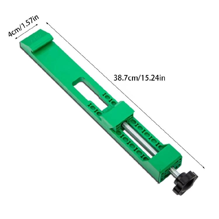 High Precisions Adjustable Cutting Machine Base Plate Guide Precisions Wood Cutting Guide Positioner Clip for Power Tool