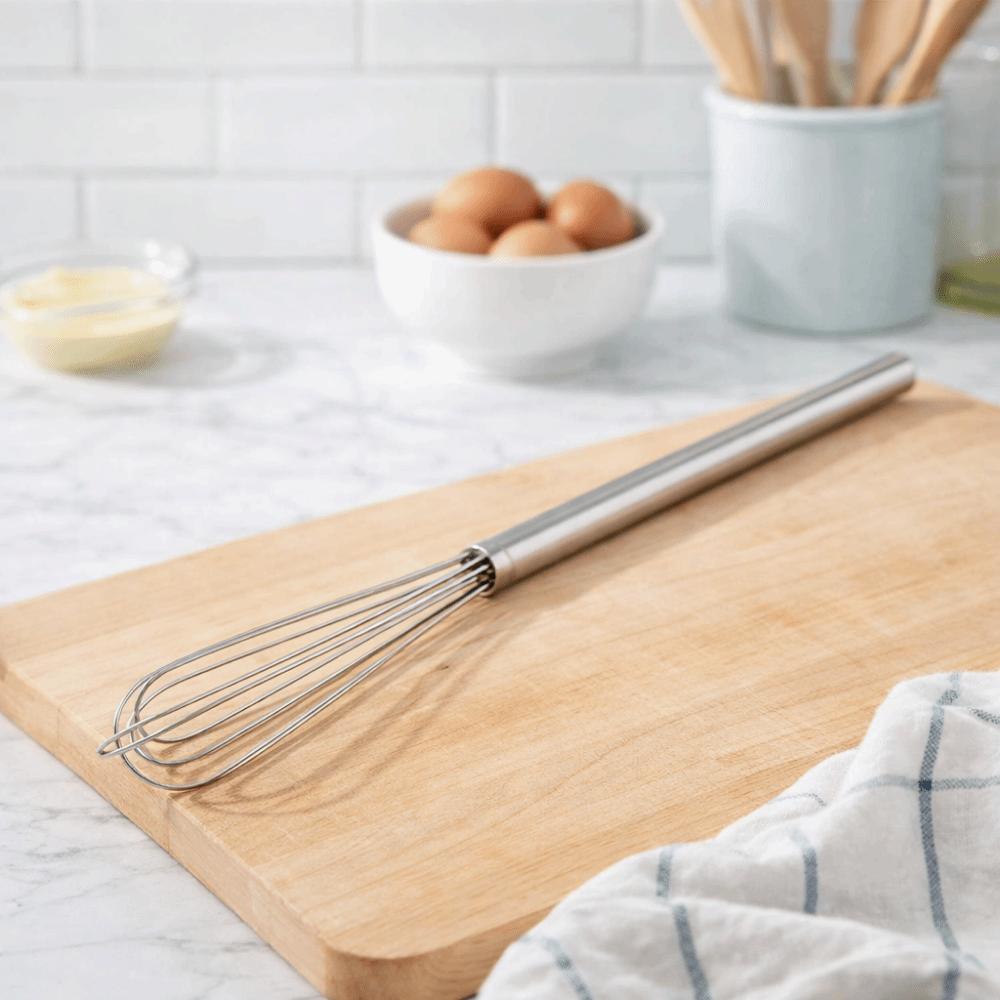 Manual Operation Egg Beater Handheld Egg Mixer Stainless Steel Wire Whisk  Baking Utensils