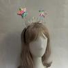 Star Headwear Breathable Hair Band Christmas Cosplay Hairband For Extended Wear Seasonal Celebration