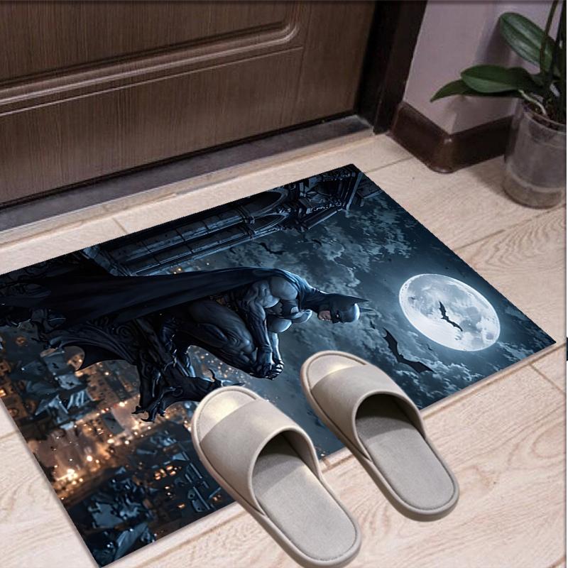 Batman Pattern Rug, Indoor/Outdoor Mat, for Picnic, Gameroom, Bedroom, Office, Living Room, Home Decor Carpet, Birthday Gift
