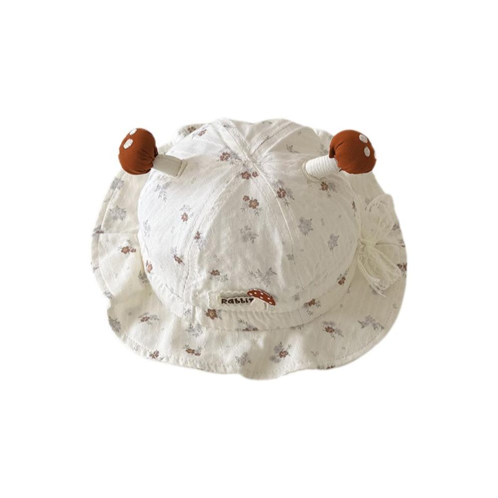 Cotton Baby Bonnet Sun Protection Baby Sun Hat Cute Fisherman Hat  Spring Summer