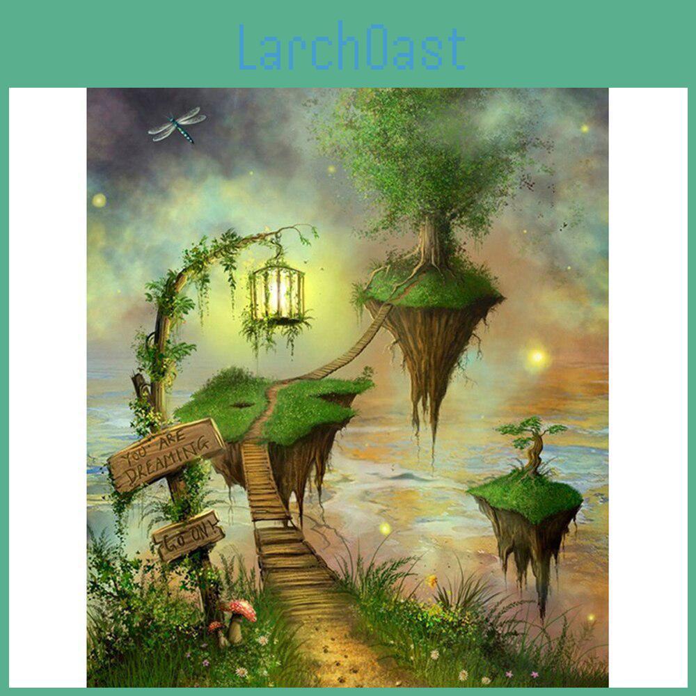 Diamond Full Painting Drill Diy Tree Scenery Cross Stitch Diamond Embroidery Rhinestones Decor Home