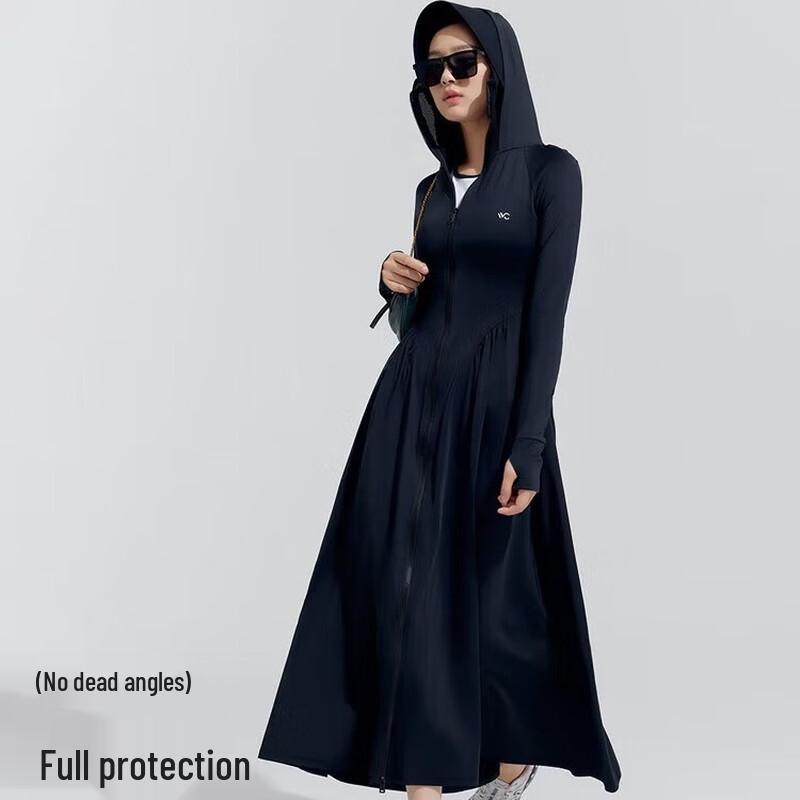 VVC Женская удлиненная солнцезащитная куртка с защитой от УФ-излучения