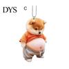 Fat Belly Cat Decor Automobile Pendant Car Ornament Lightweight Colorful Decoration Acrylic Hanging Mirror Windows Bags Striking