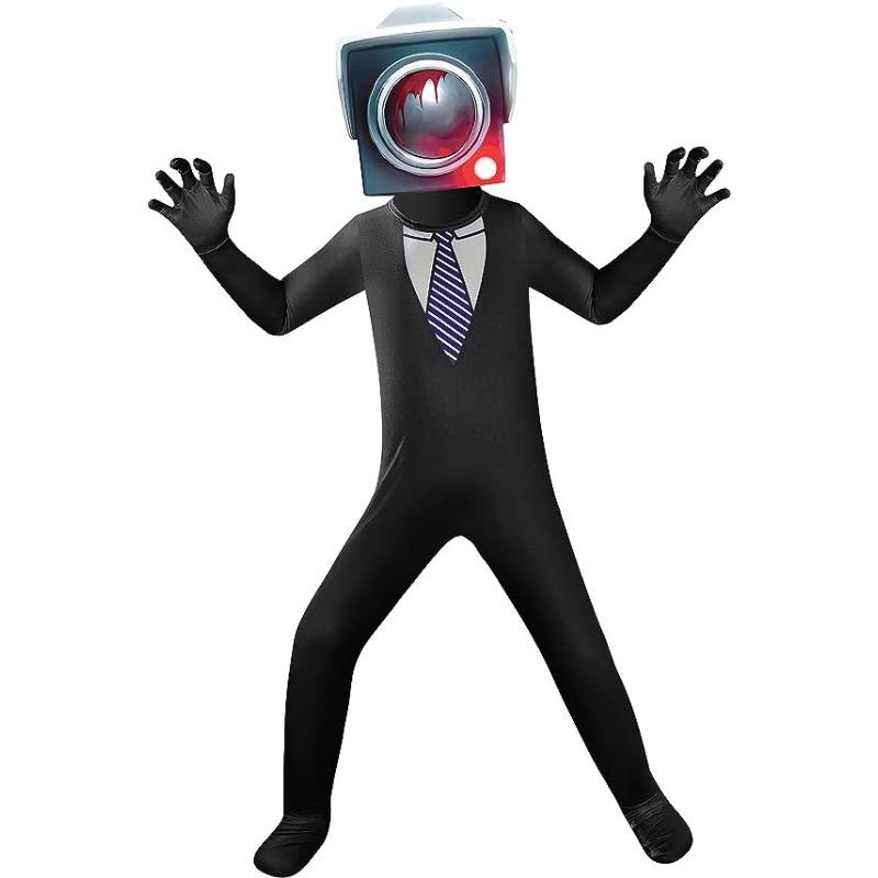 New Models, Toilet People, Monitor People, Game Costumes, Halloween One-piece Funny Tights Show