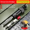 Heavy Duty Split Grease Zerk Fitting Cleaner Tool For Auto Tractor Excavator Farm Construction Machinery Maintenance