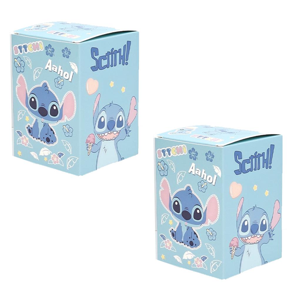 Stitch Blind Box Mickey Mouse And Stitch Friends Pumpkin Series Figure Halloween Dress Up Doll Decorate Toy Birthday Gift