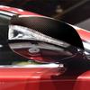 Real Carbon Fiber Side Mirror Add On Cover Caps For INFINITI Q50 Q70 2014+